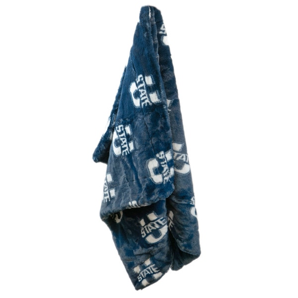 Minky Couture U-State Aggies Lush Blanket